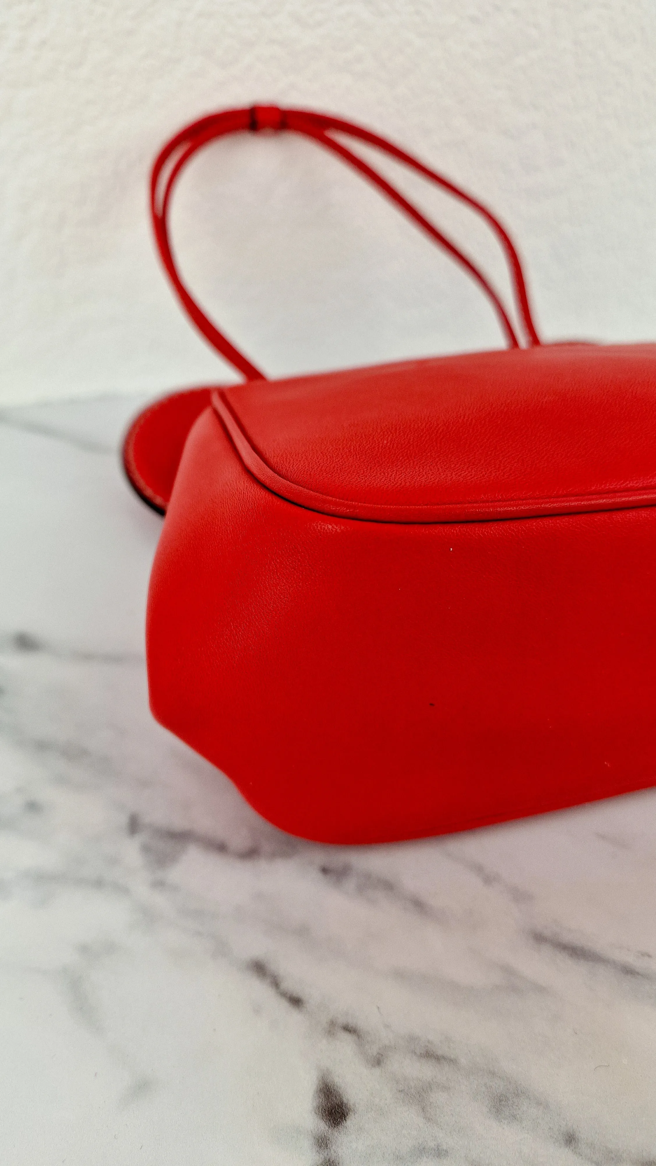 Coach x Disney x Keith Haring Mickey Mouse Ears Bag in Red Smooth Leather With Kisslock & Chain Strap LIMITED EDITION - Handbag Coach 37980