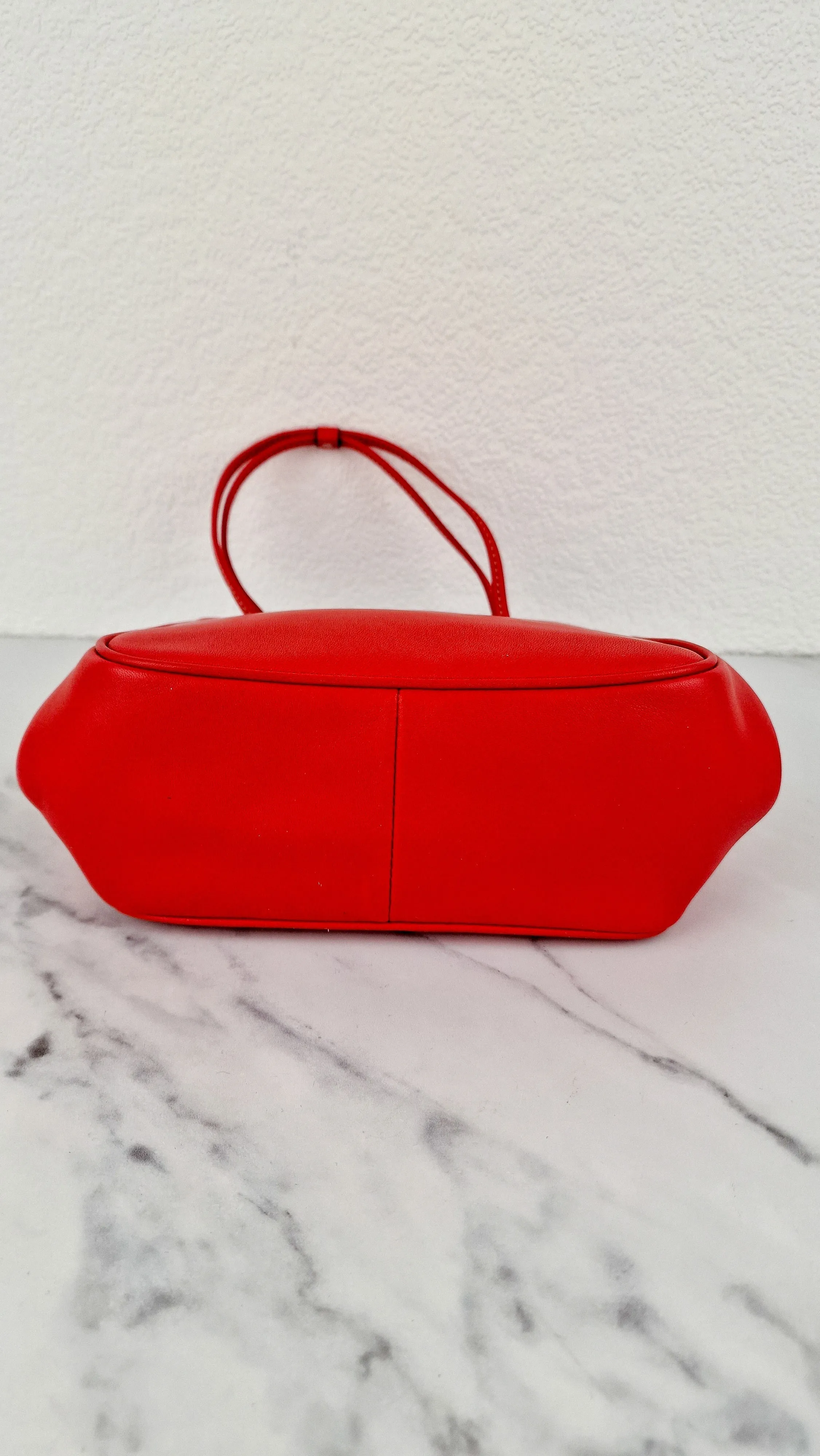 Coach x Disney x Keith Haring Mickey Mouse Ears Bag in Red Smooth Leather With Kisslock & Chain Strap LIMITED EDITION - Handbag Coach 37980