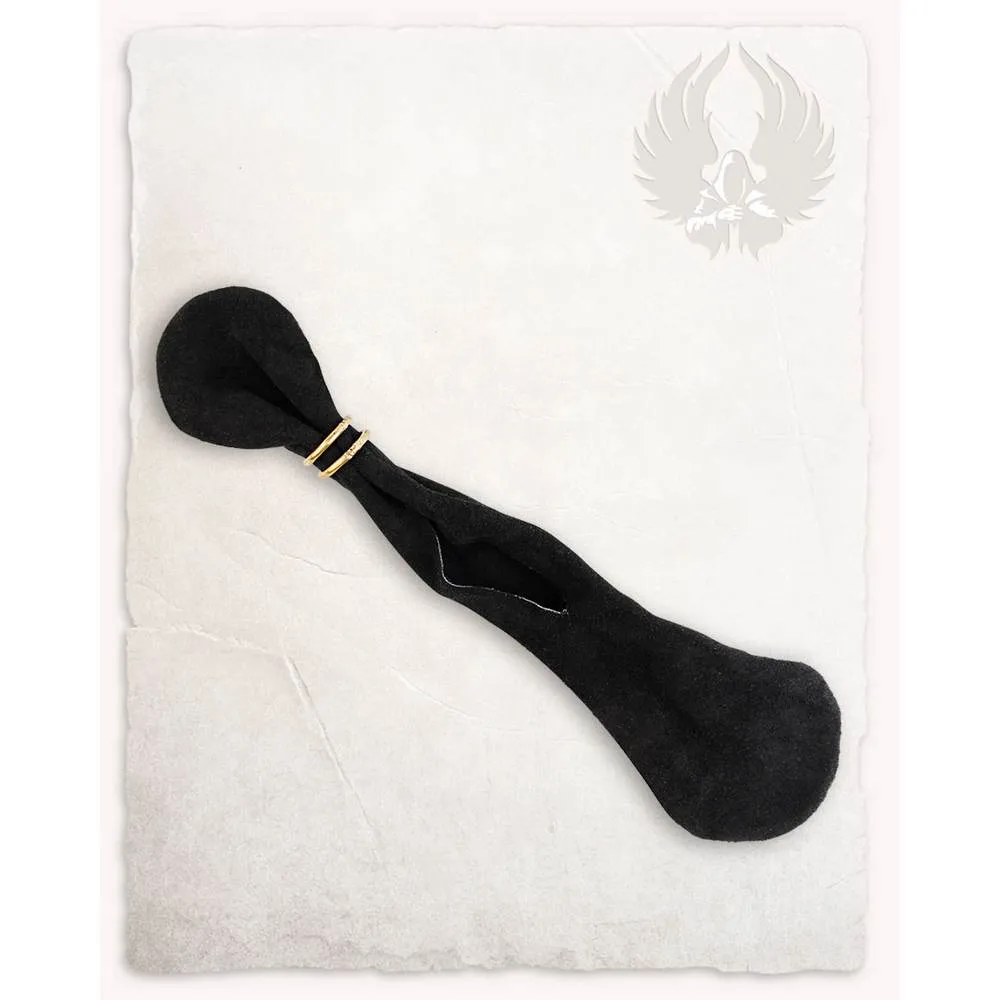 Denarius money pouch suede