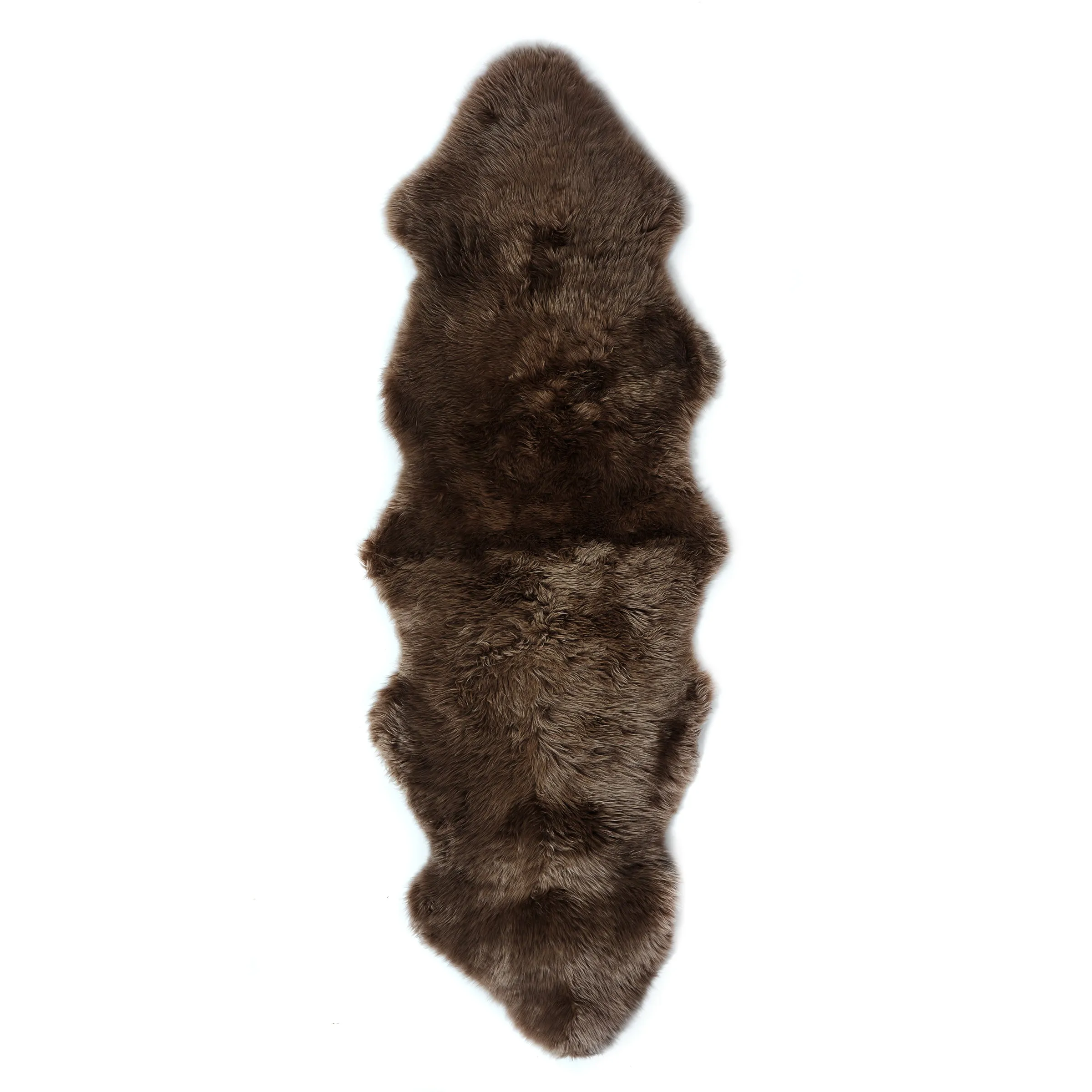 Double Sheepskin Rug - Taupe