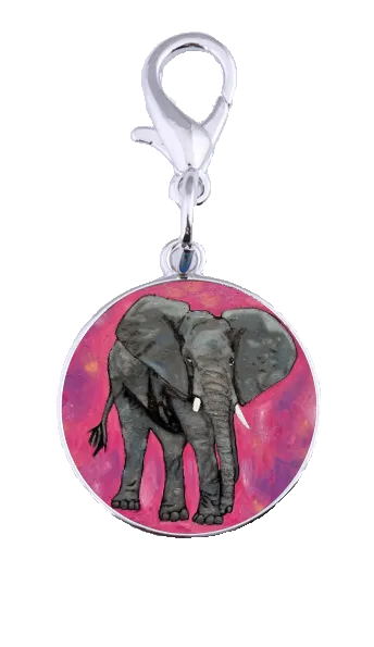 Elephant Lunch Bag - Kelly