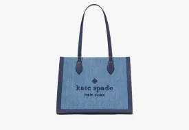 Ellie Denim Large Tote