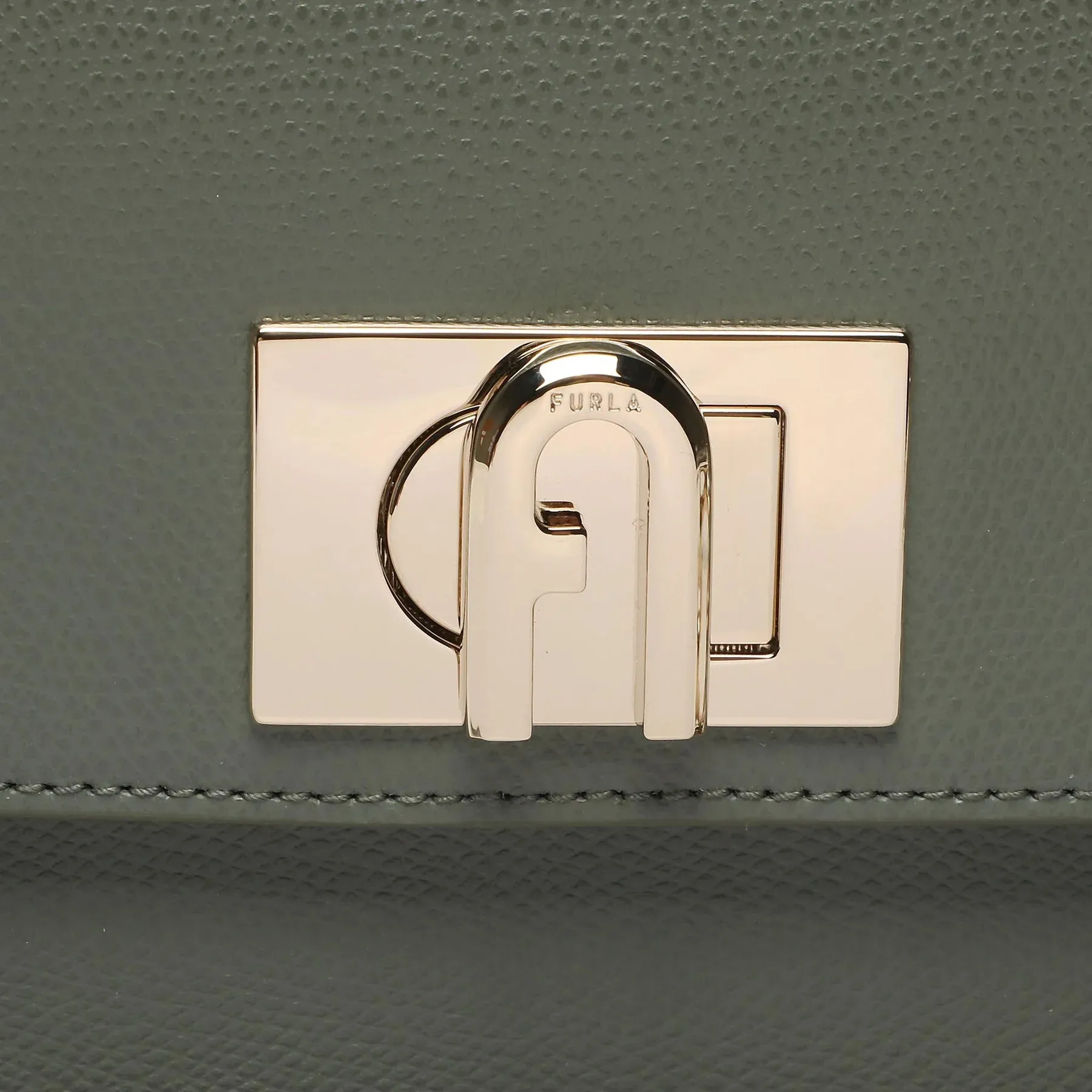 FURLA 1927 MINI CROSSBODY BAG IN GREEN