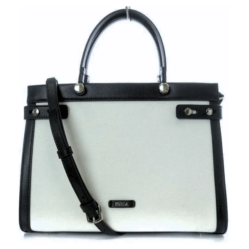 Furla Lady Medium Tote - Naturale Nero