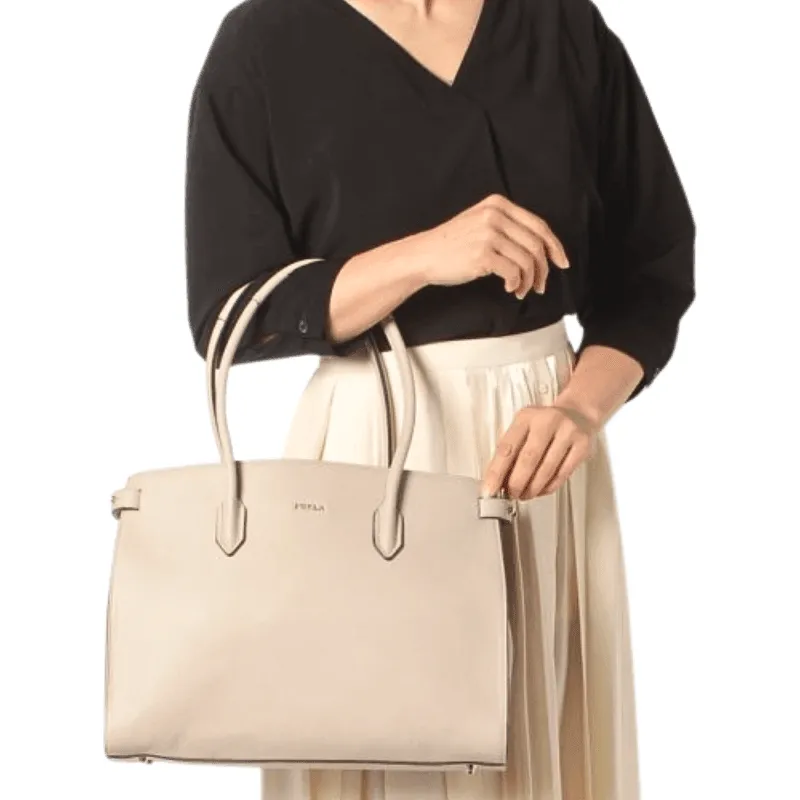 Furla Medium Pin Tote - Lino G