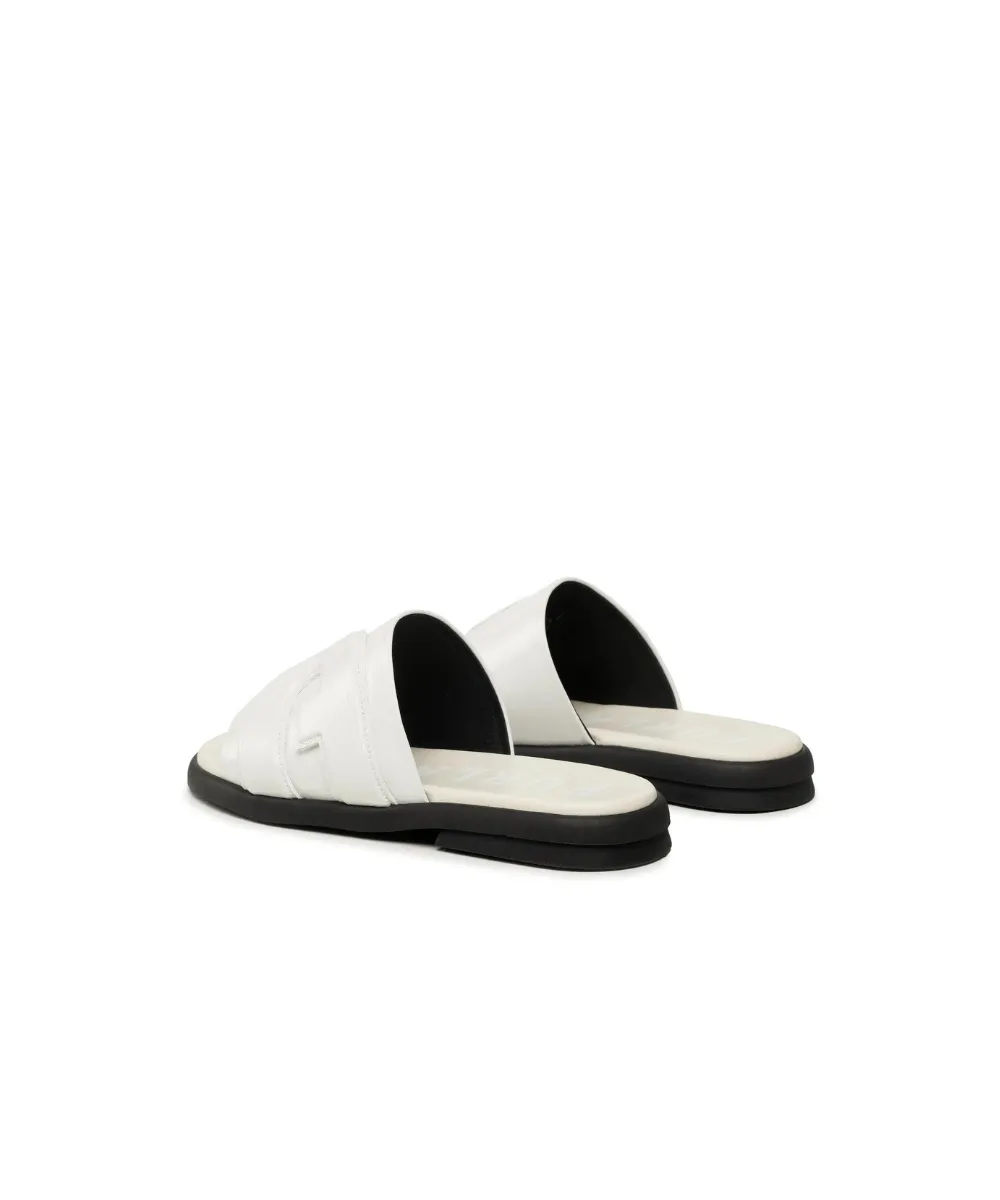 FURLA OPPORTUNITY SANDALS IN WHITE