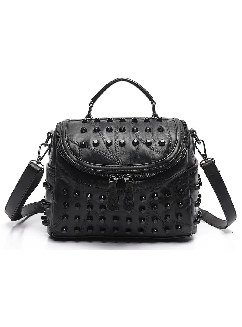 Genuine Leather Sheepskin Messenger Bags Handbags