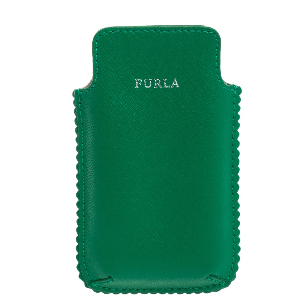 Green Leather Phone Case