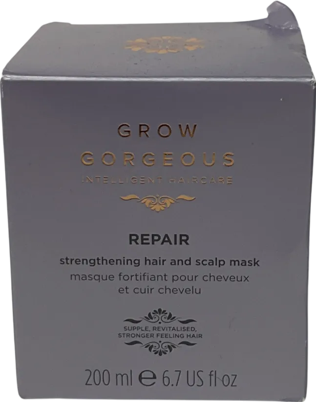 Grow Gorgeous Repair Strengthening Hair & Scalp Mask 200ml