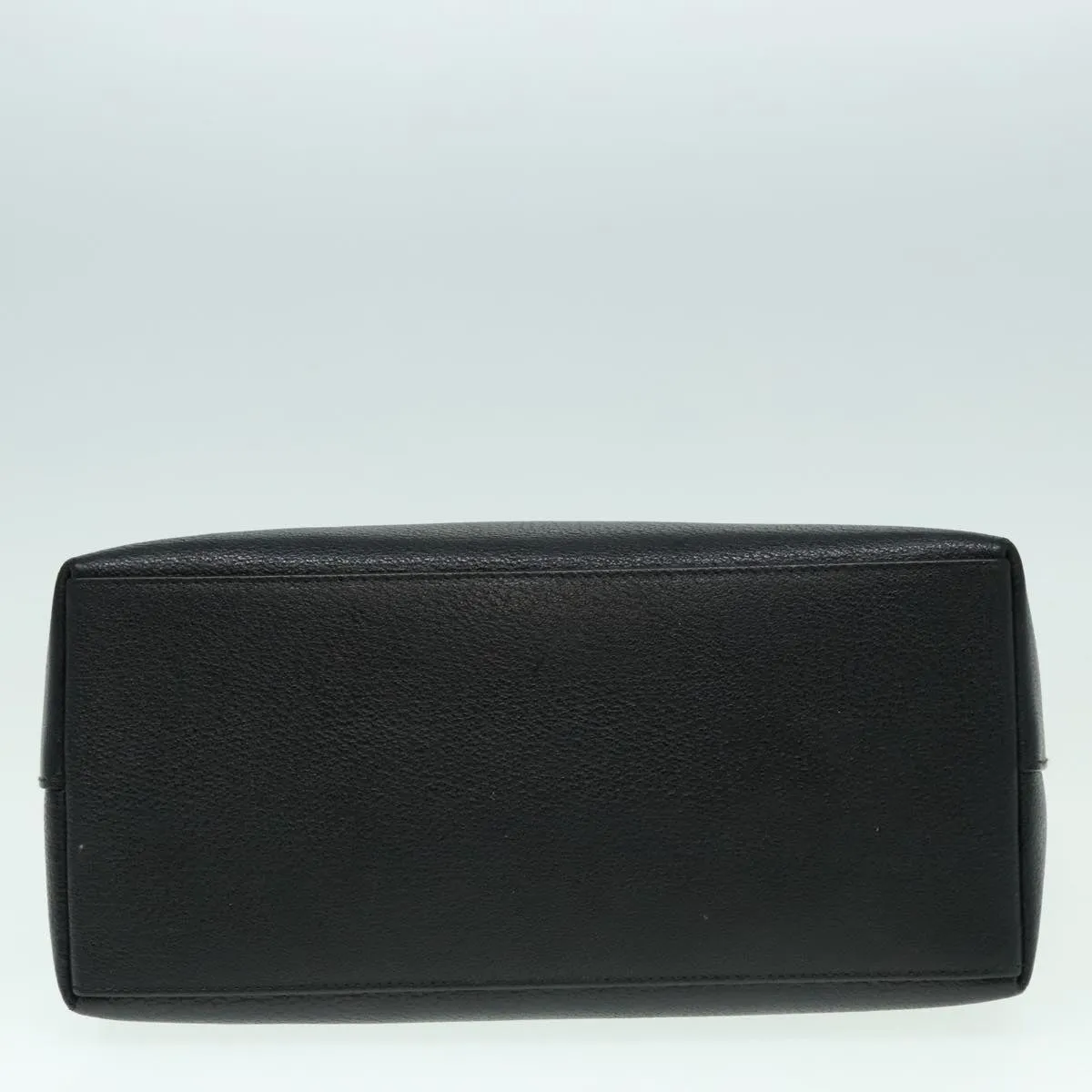 GUCCI Bamboo Shoulder Bag Leather Black Gold 001 1013 1881 ep5939