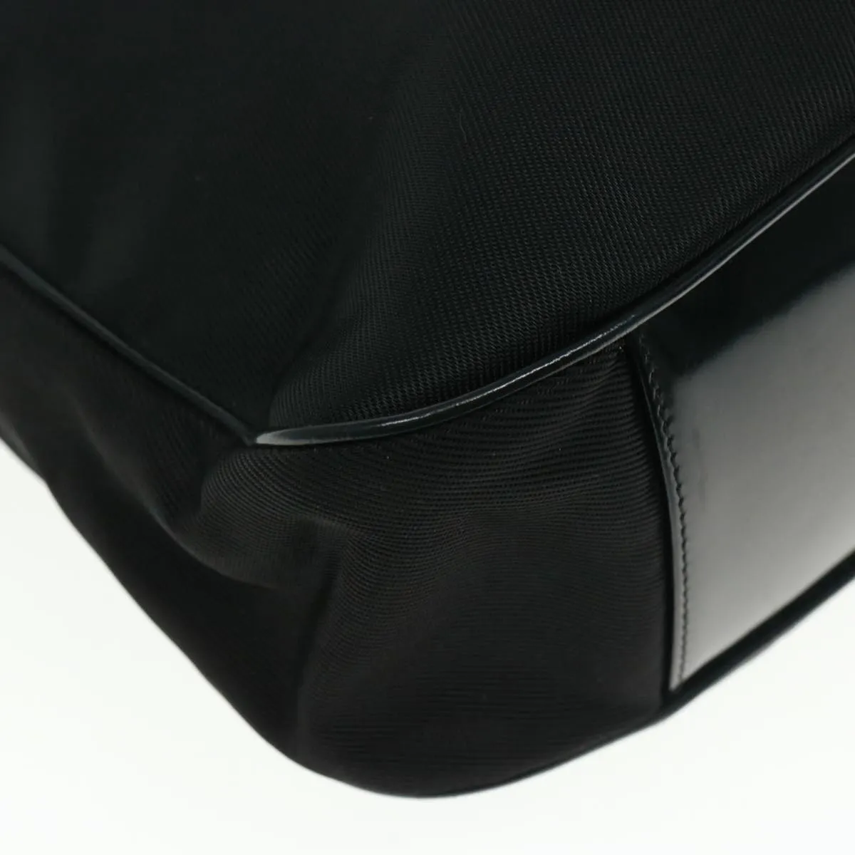 GUCCI Bamboo Shoulder Bag Nylon Black 001 1781 1577 5 ep4616