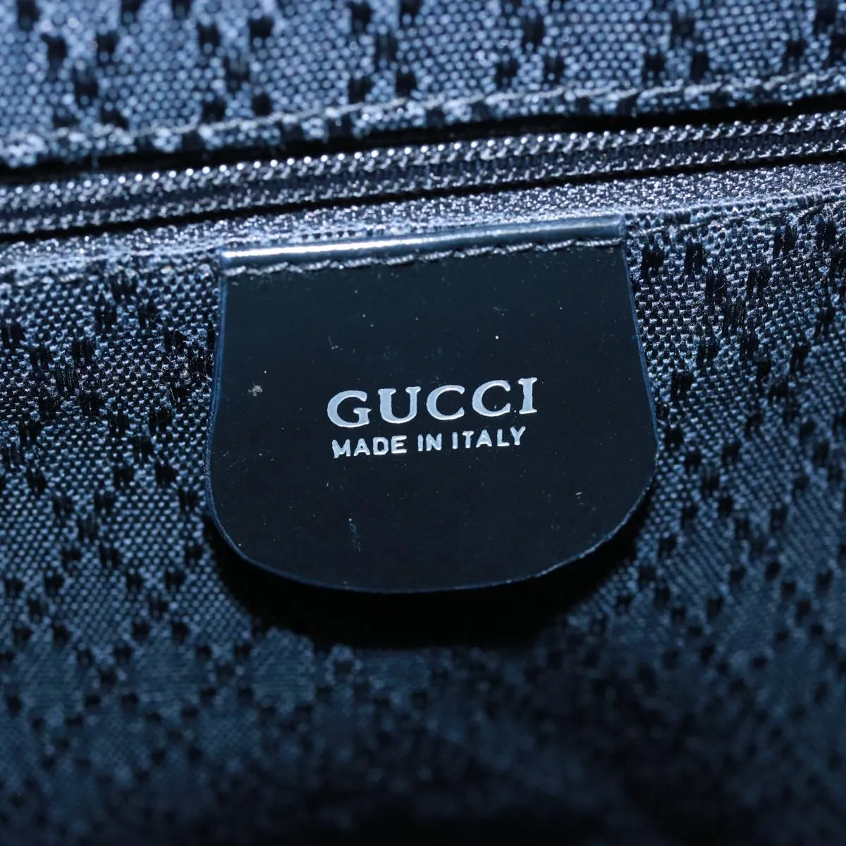 GUCCI Bamboo Shoulder Bag Nylon Black 001 1781 1577 5 ep4616