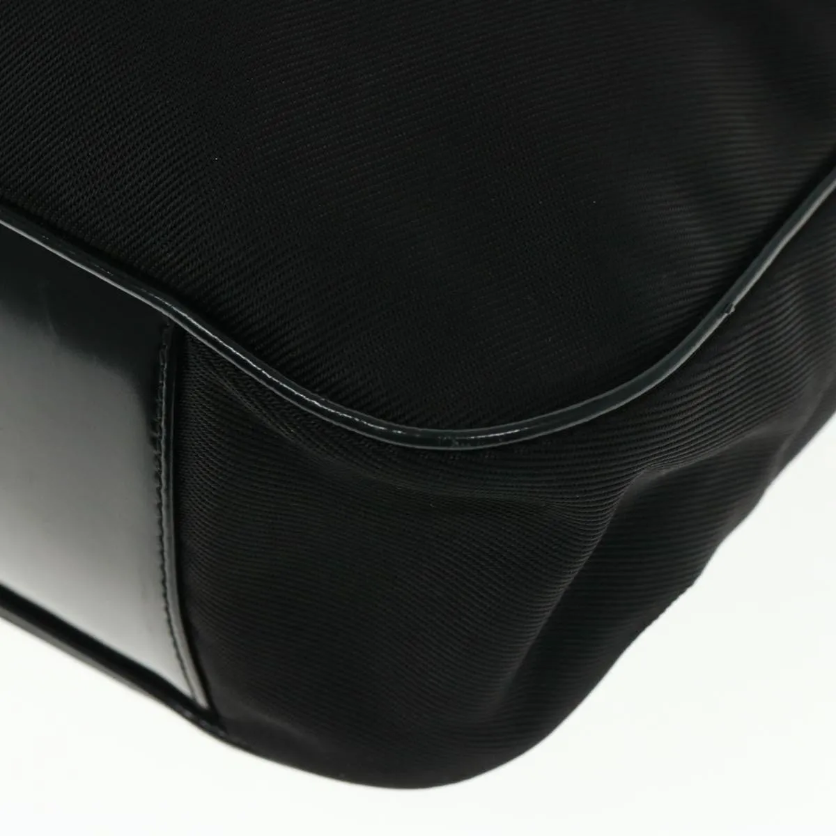 GUCCI Bamboo Shoulder Bag Nylon Black 001 1781 1577 5 ep4616