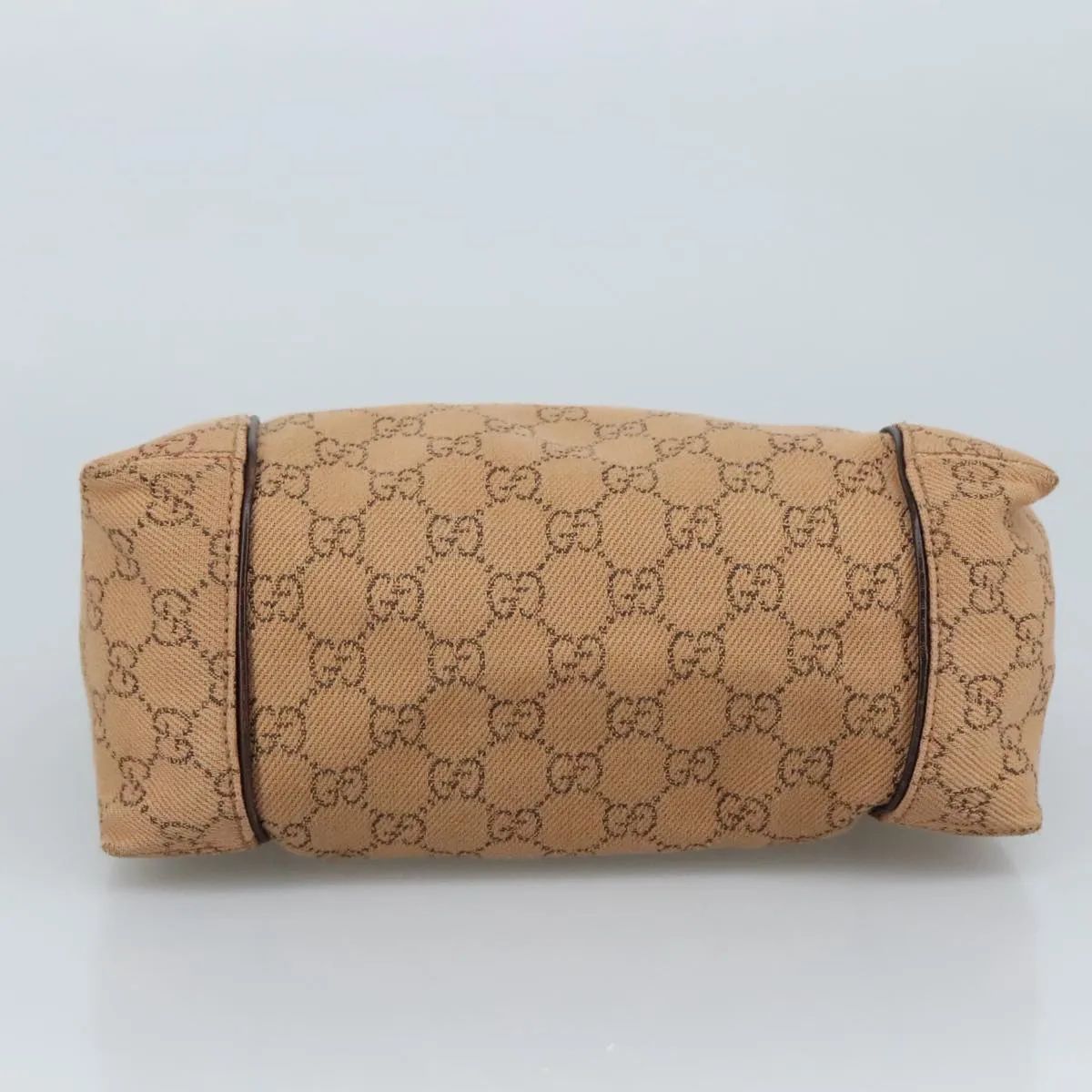 GUCCI GG Canvas Shoulder Bag Beige 101333 ep6858