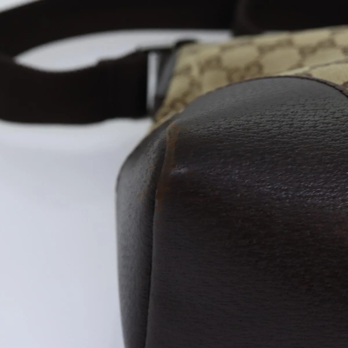 GUCCI GG Canvas Shoulder Bag Beige 114273 ep4391