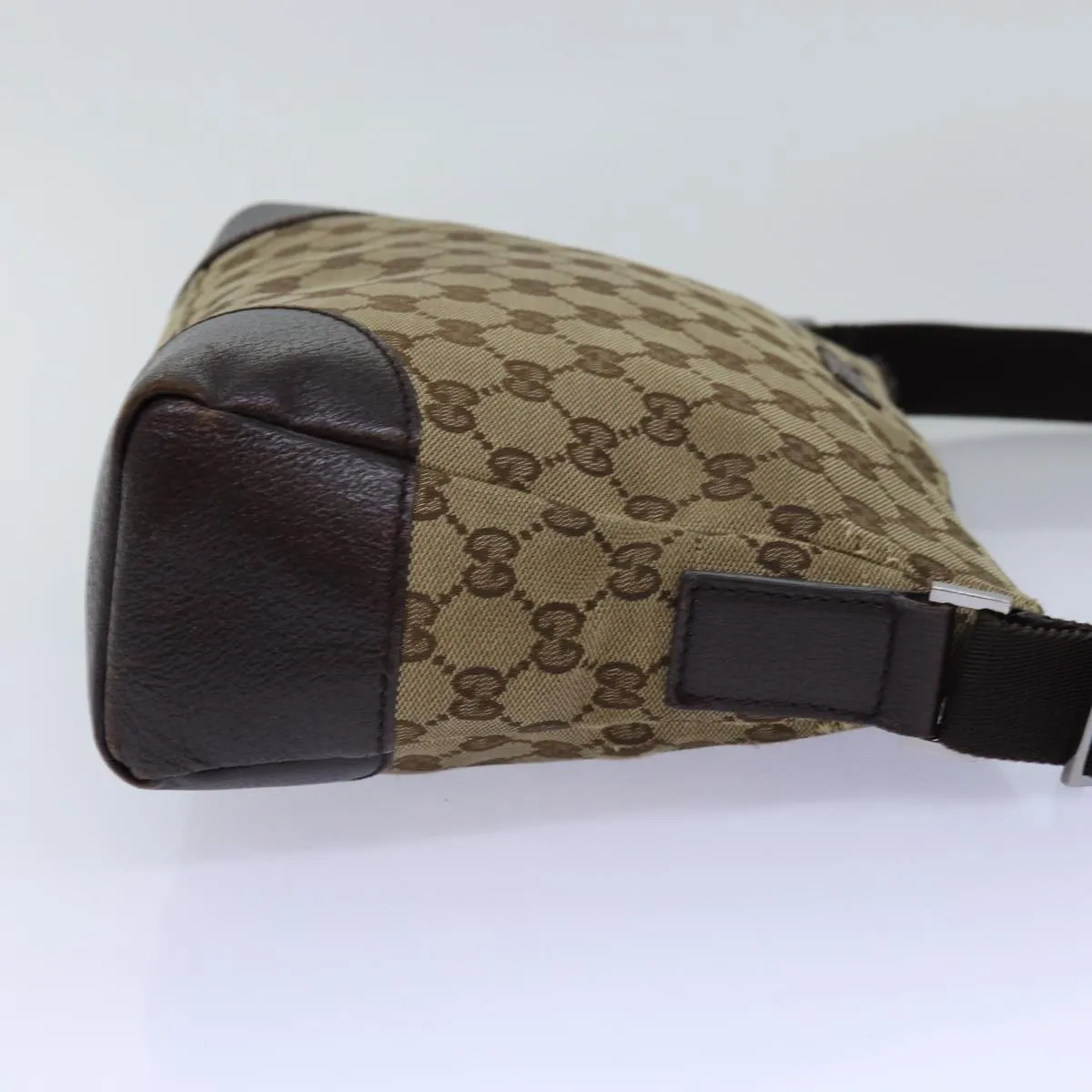 GUCCI GG Canvas Shoulder Bag Beige 114273 ep4391