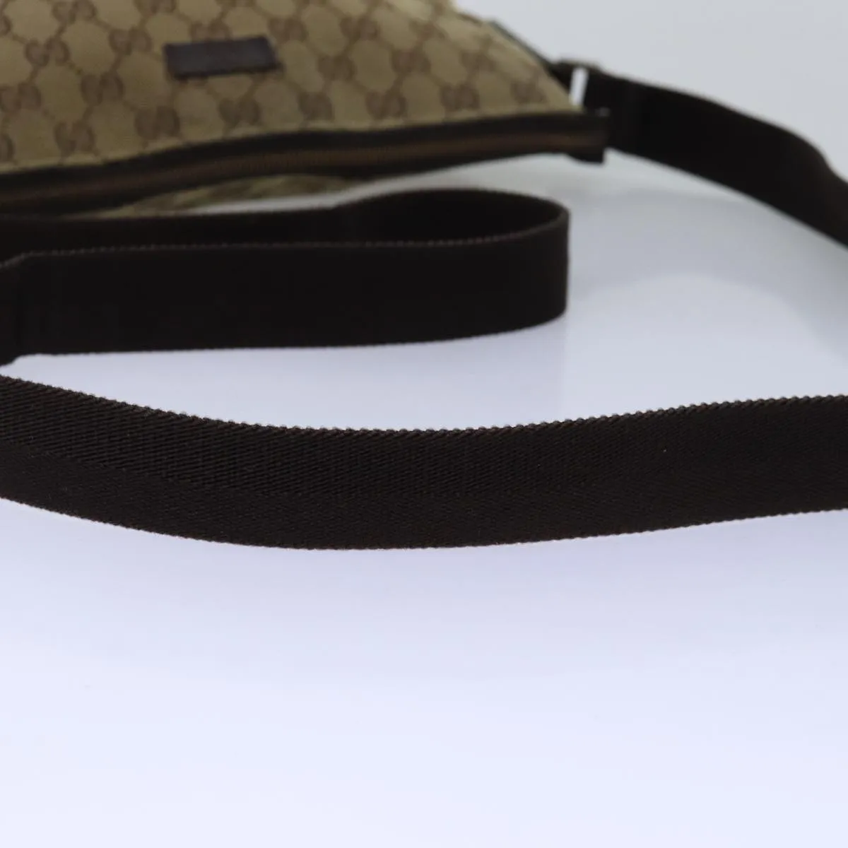 GUCCI GG Canvas Shoulder Bag Beige 114273 ep4391