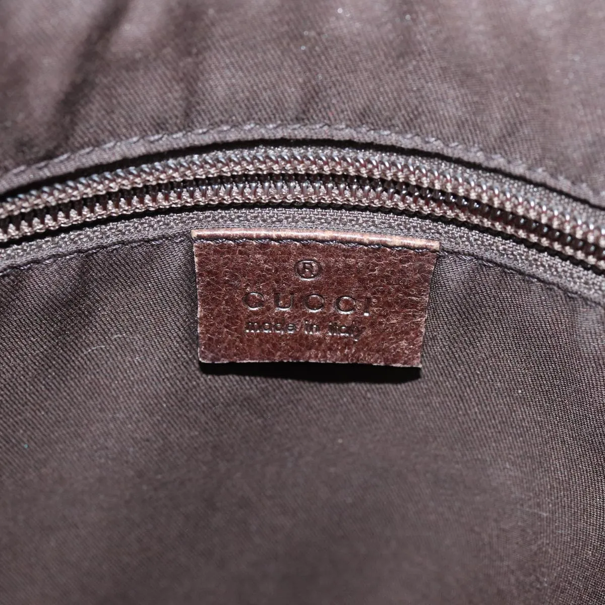 GUCCI GG Canvas Shoulder Bag Beige 131211 73982