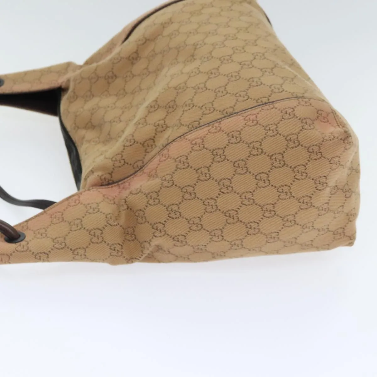 GUCCI GG Canvas Shoulder Bag Beige Brown 101292 ep5774