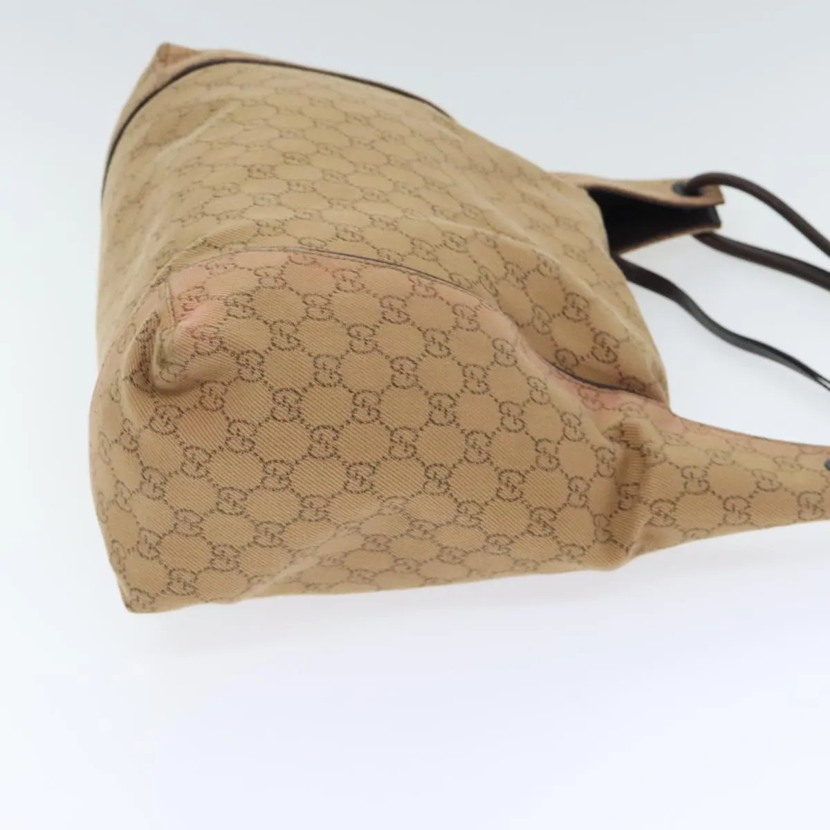 GUCCI GG Canvas Shoulder Bag Beige Brown 101292 ep5774