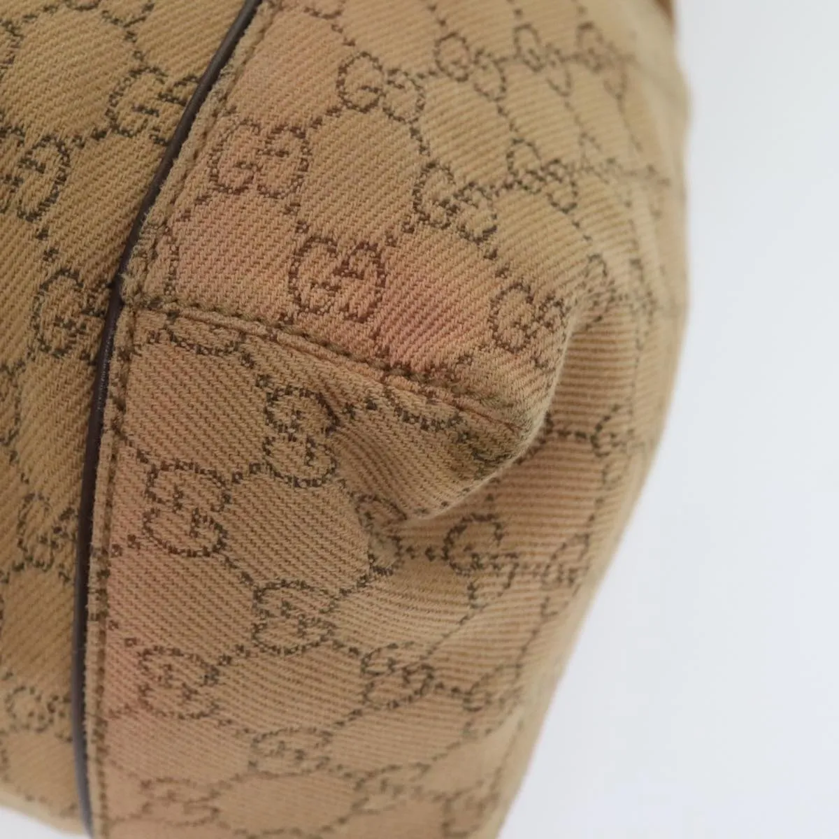 GUCCI GG Canvas Shoulder Bag Beige Brown 101292 ep5774