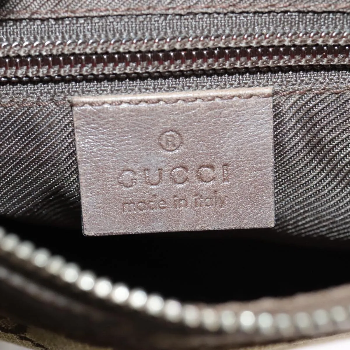 GUCCI GG Canvas Shoulder Bag Beige Brown 92562 ac3353