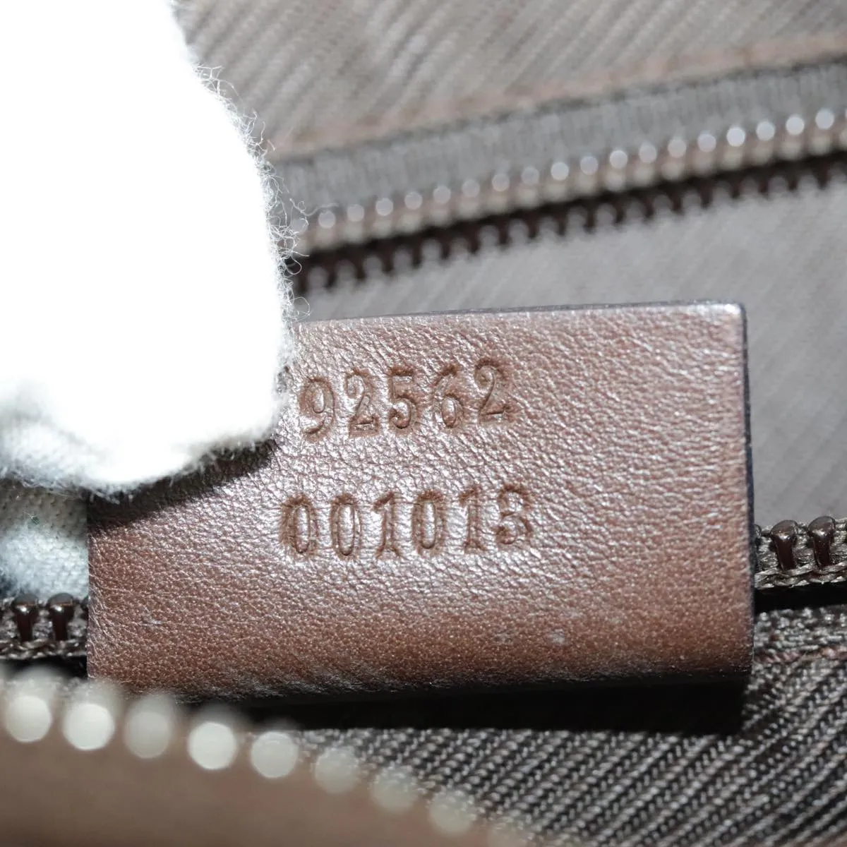 GUCCI GG Canvas Shoulder Bag Beige Brown 92562 ac3353