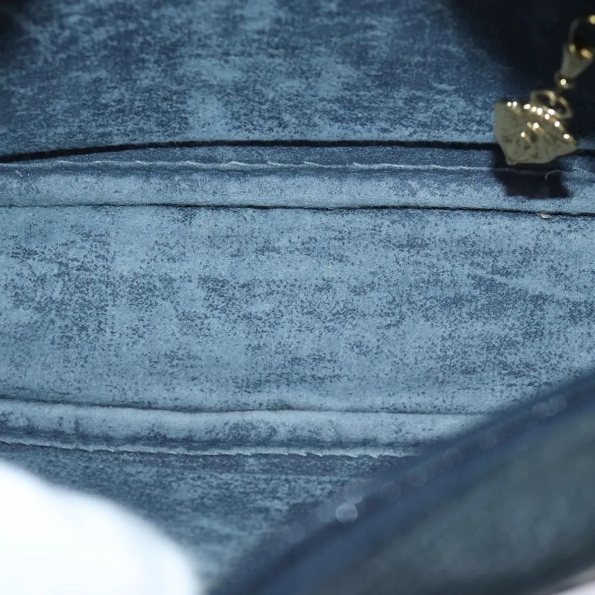 GUCCI GG Canvas Shoulder Bag PVC Navy yk11780