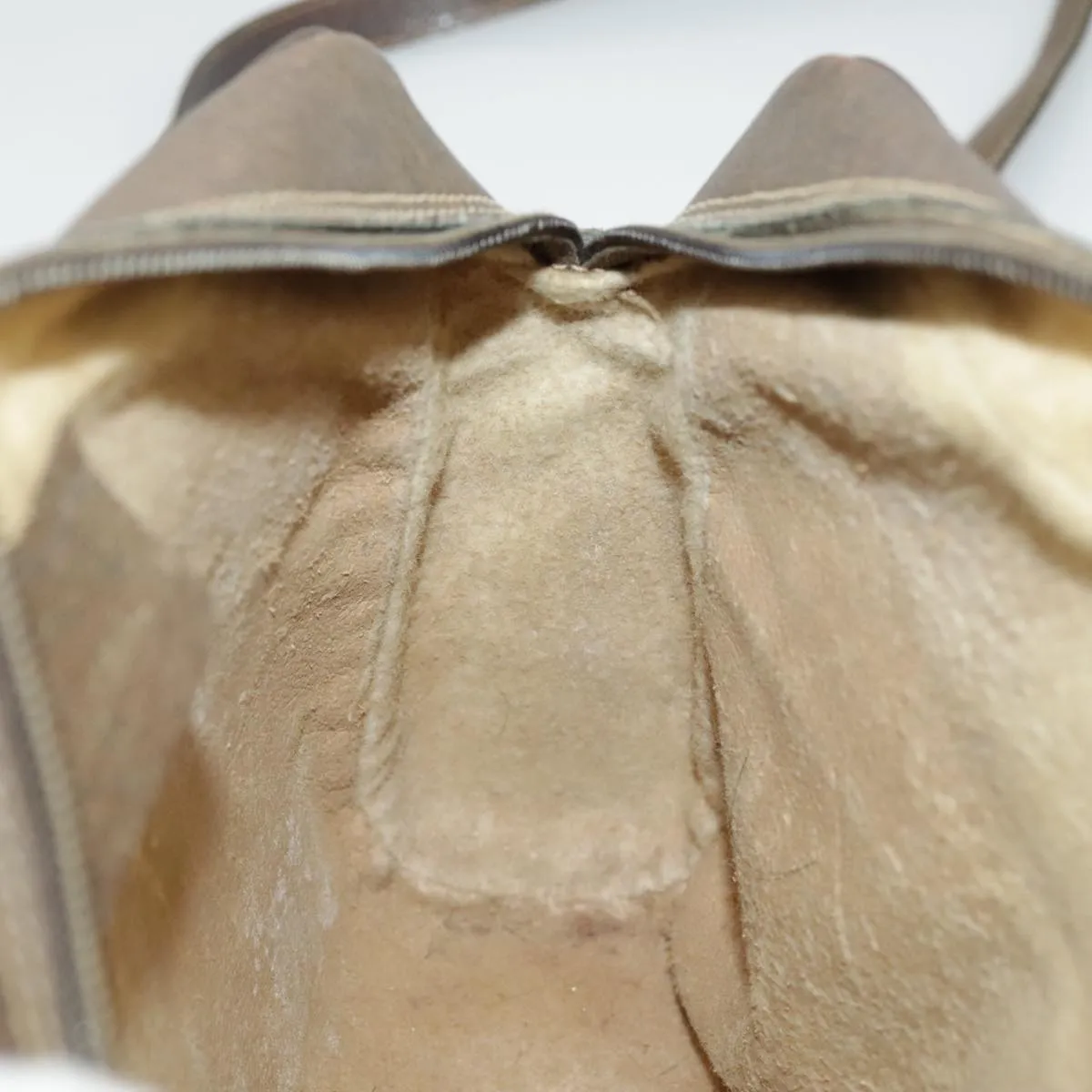 GUCCI GG Supreme Web Sherry Line Shoulder Bag PVC Beige 56 02 004 95827