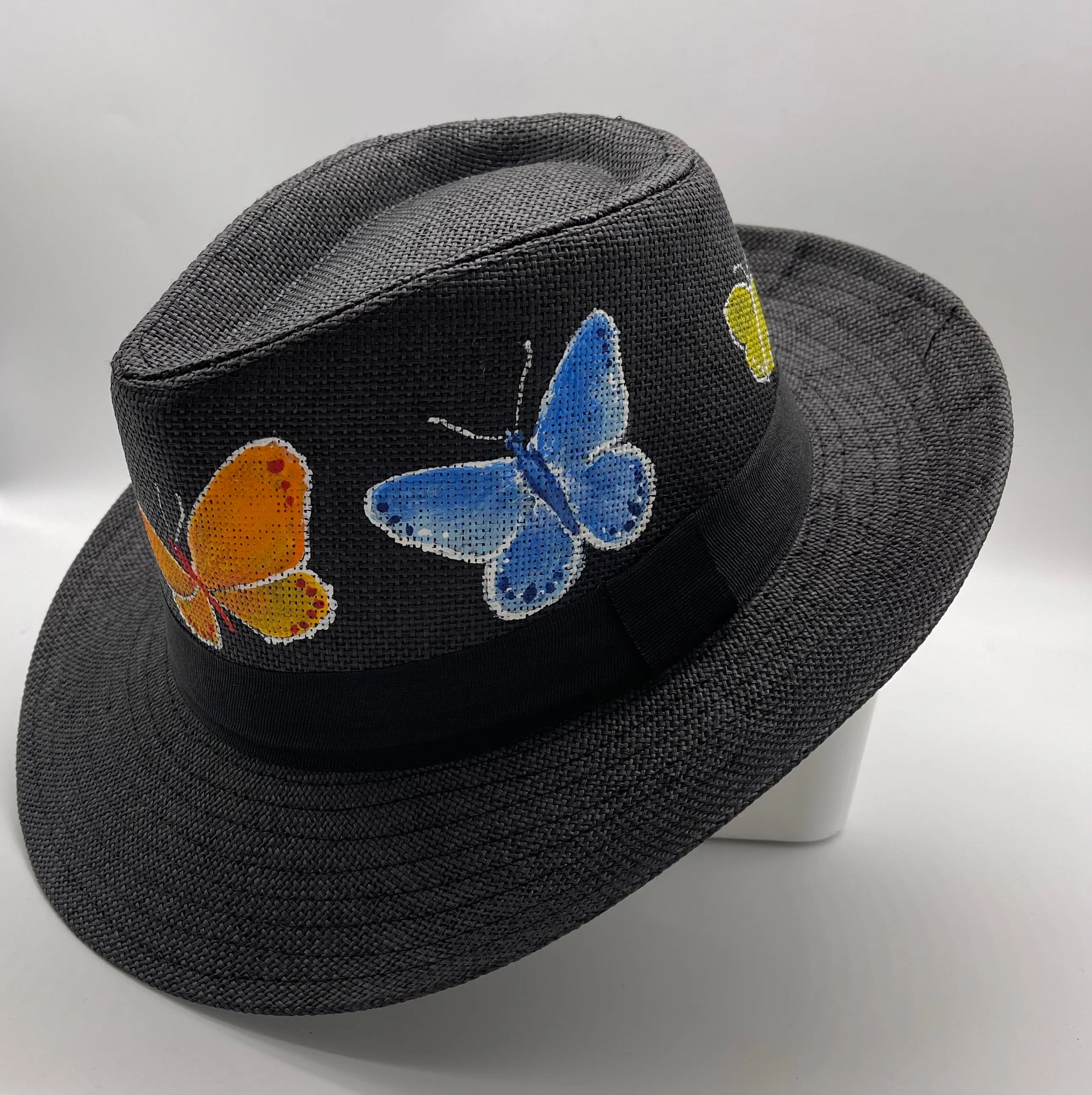 Hand painted hats