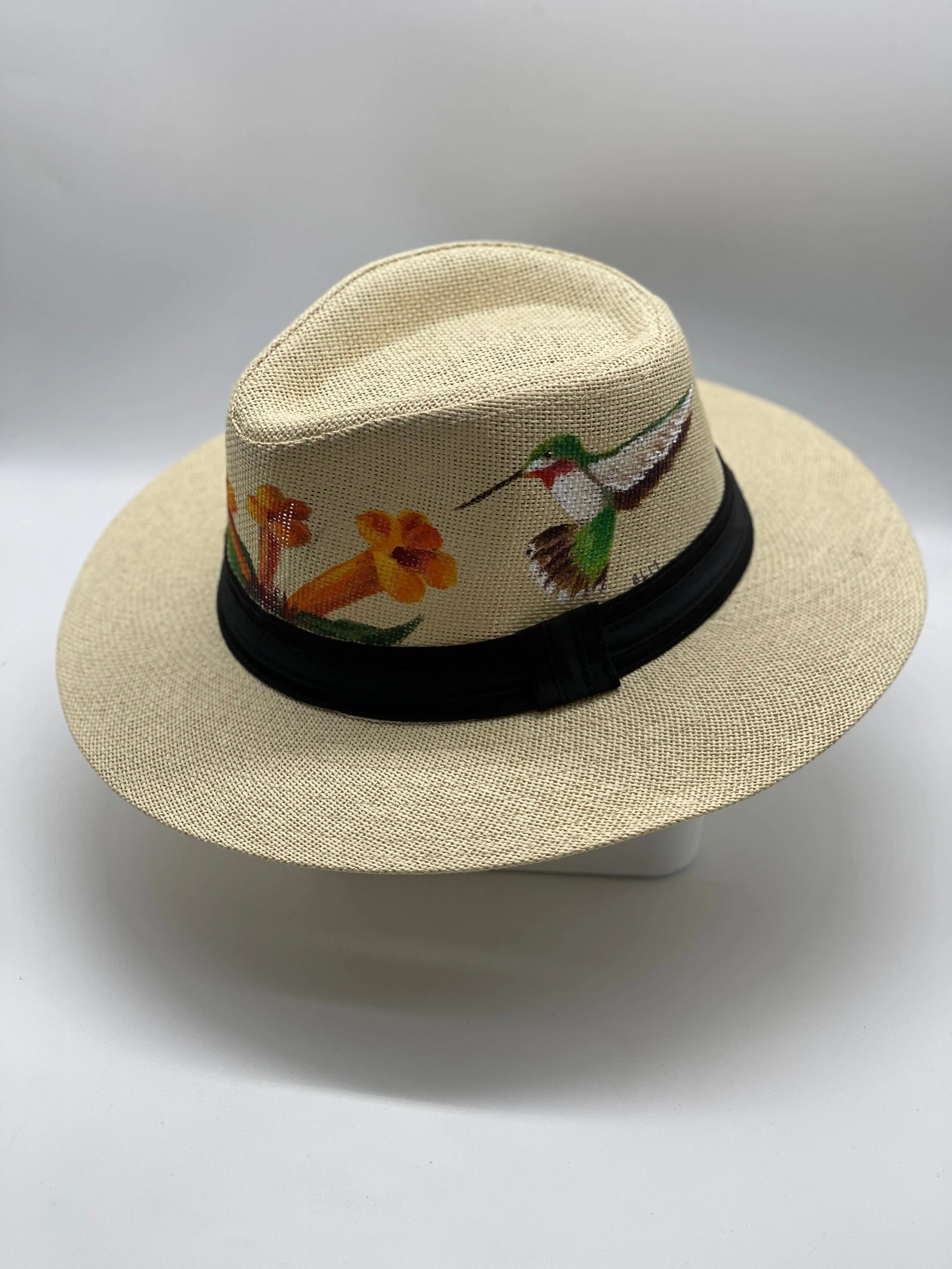Hand painted hats