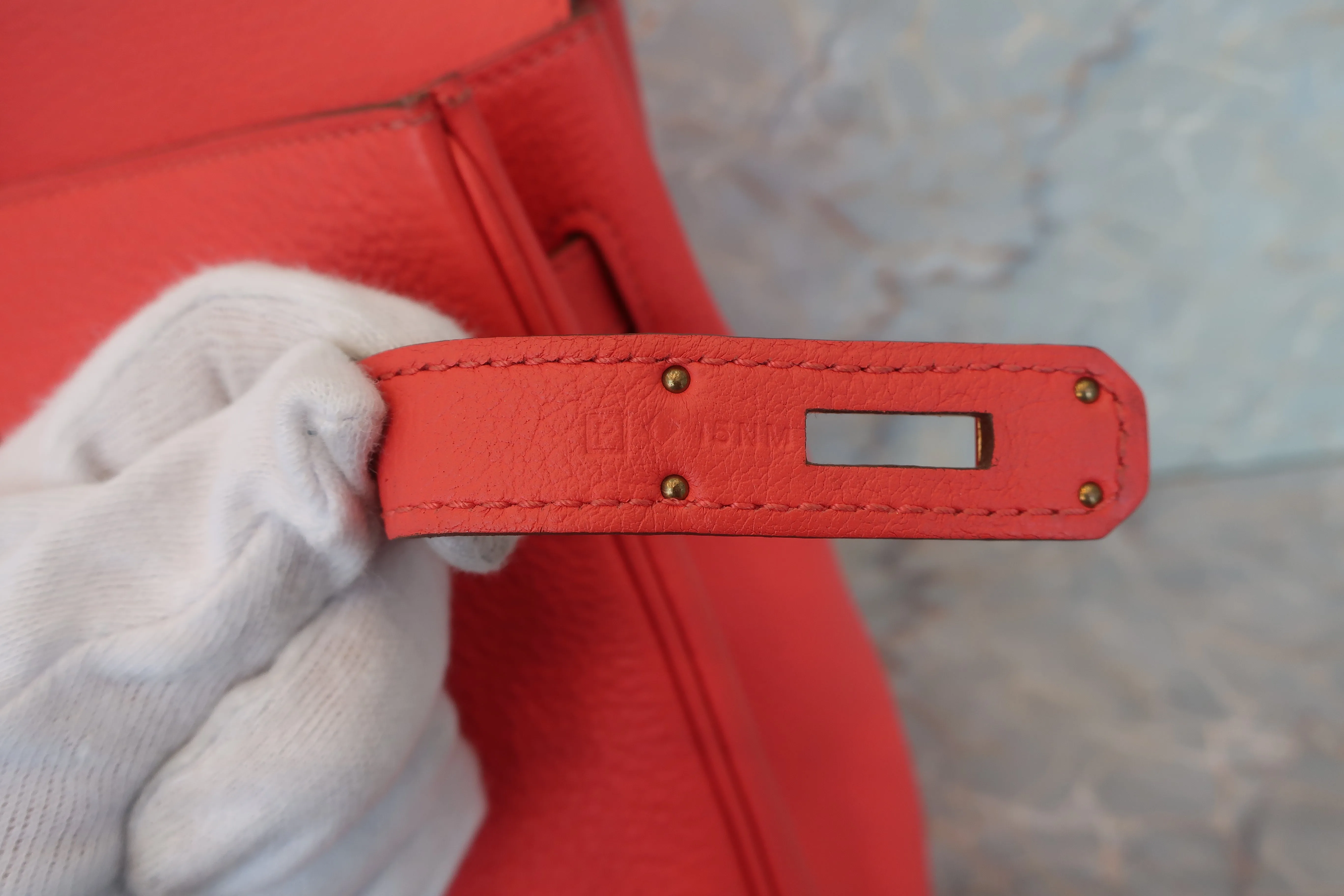 HERMES／エルメス バーキン35 トリヨンクレマンス ローズジャイプール □P刻印 ハンドバッグ 600070147