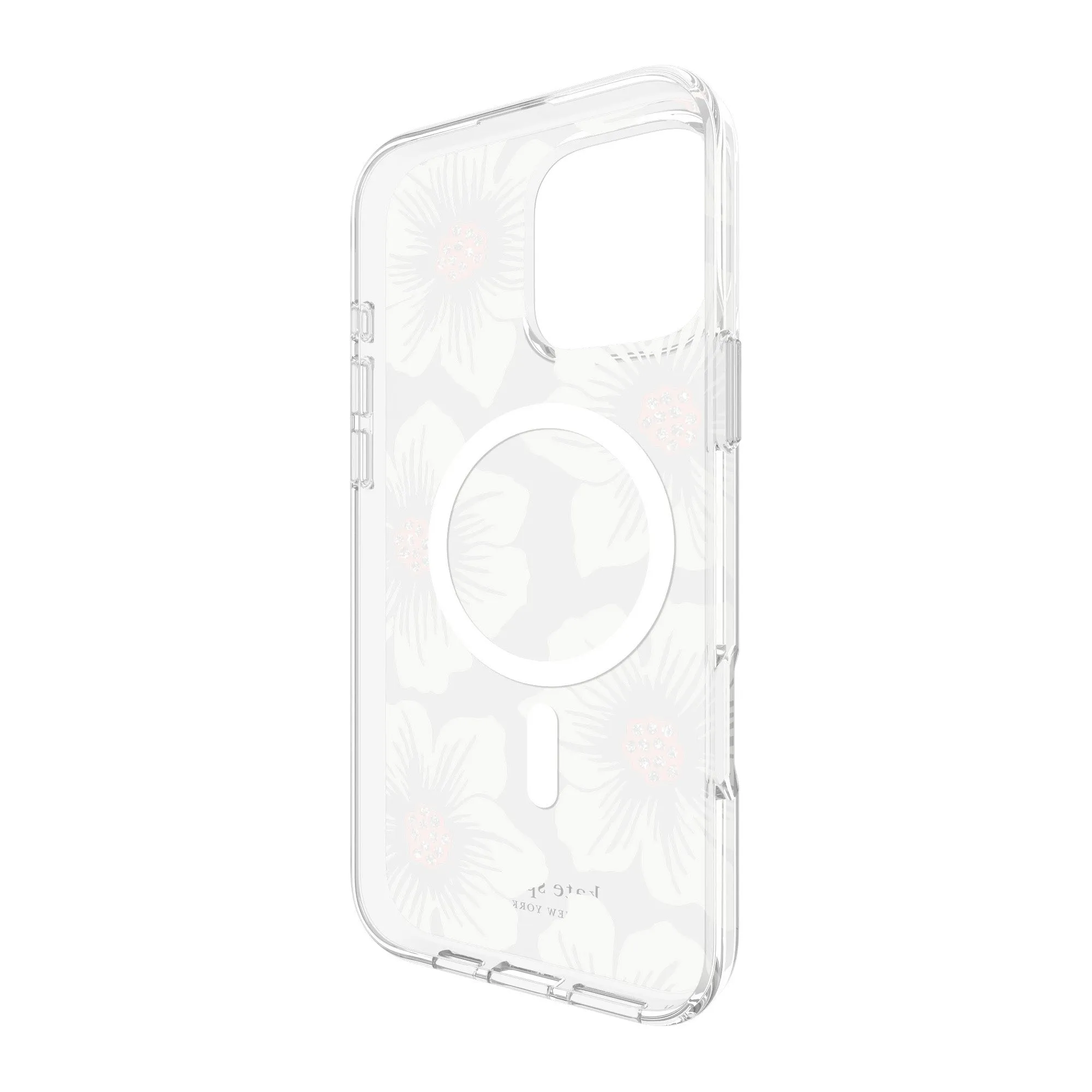 iPhone 16 Pro Max Kate Spade Protective Prints MagSafe Case - Hollyhock Floral - 15-13278