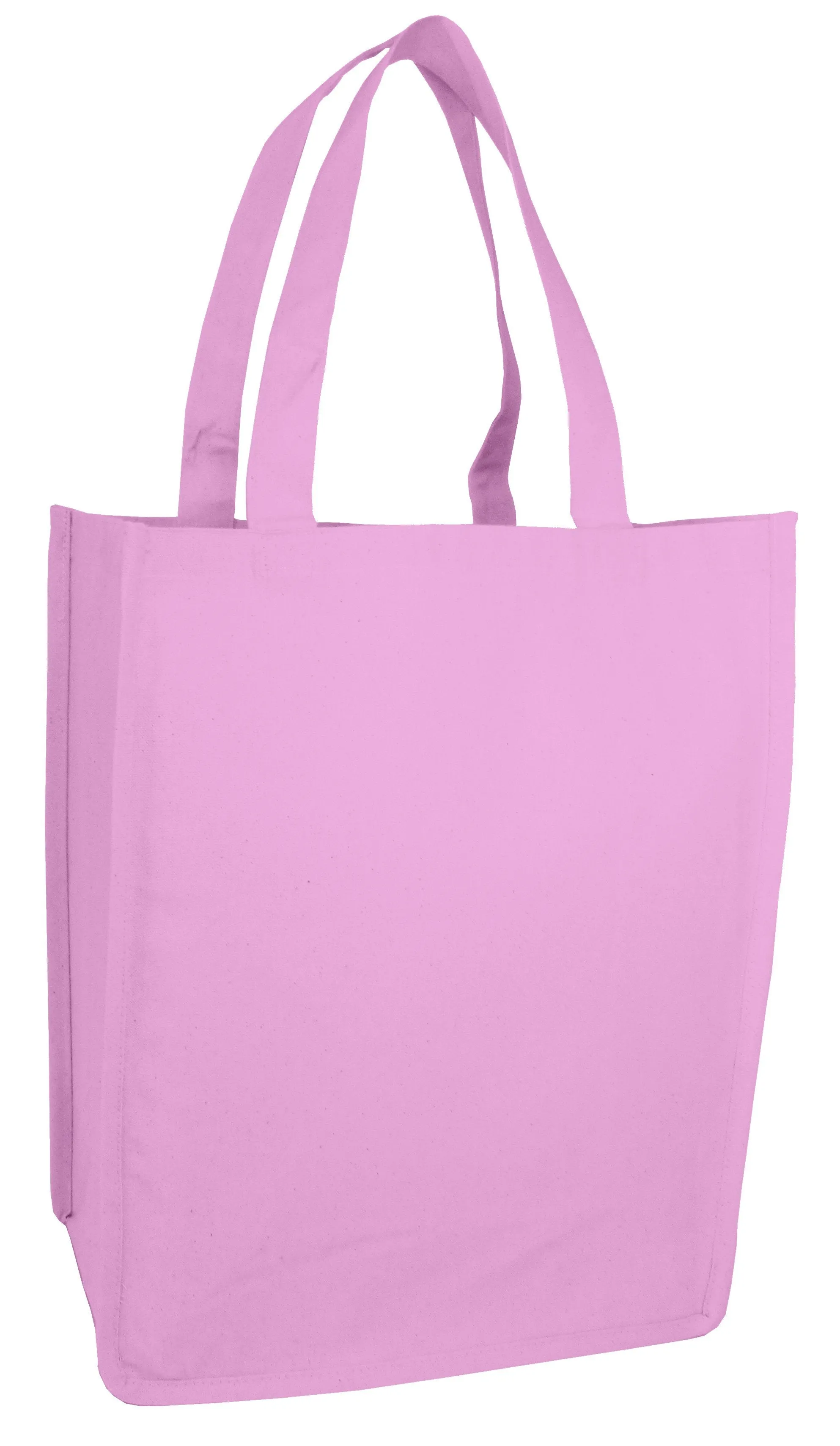 Jumbo Size Heavy Canvas Wide Shopper Tote Bag - TF254