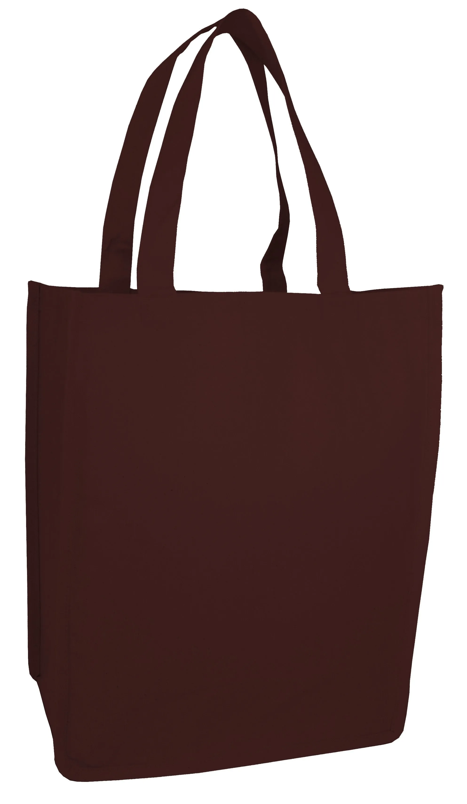 Jumbo Size Heavy Canvas Wide Shopper Tote Bag - TF254