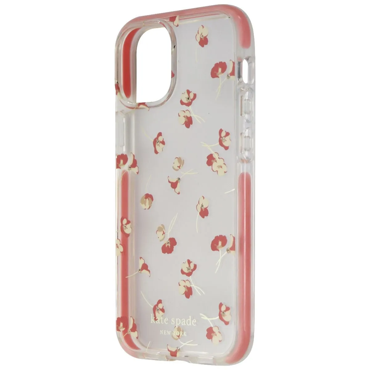 Kate Spade Defensive Case for Apple iPhone 13 Mini / 12 Mini - Falling Poppies