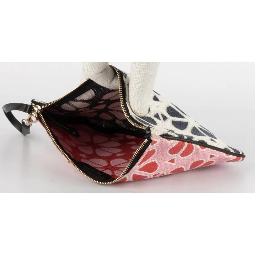 Kate Spade Jacquard Flower Raffia Tote Bag