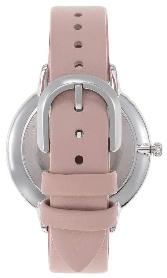 Kate Spade KSW1507 Metro White Dial Beige Leather Strap Women's Watch