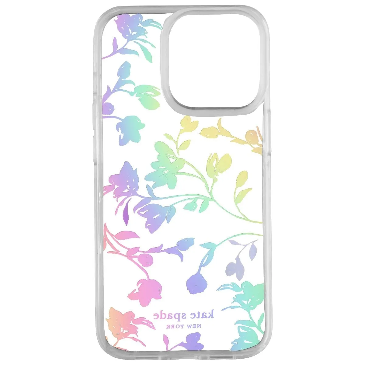 Kate Spade New York Hardshell Case for iPhone 13 Pro - Clear / Iridescent Floral