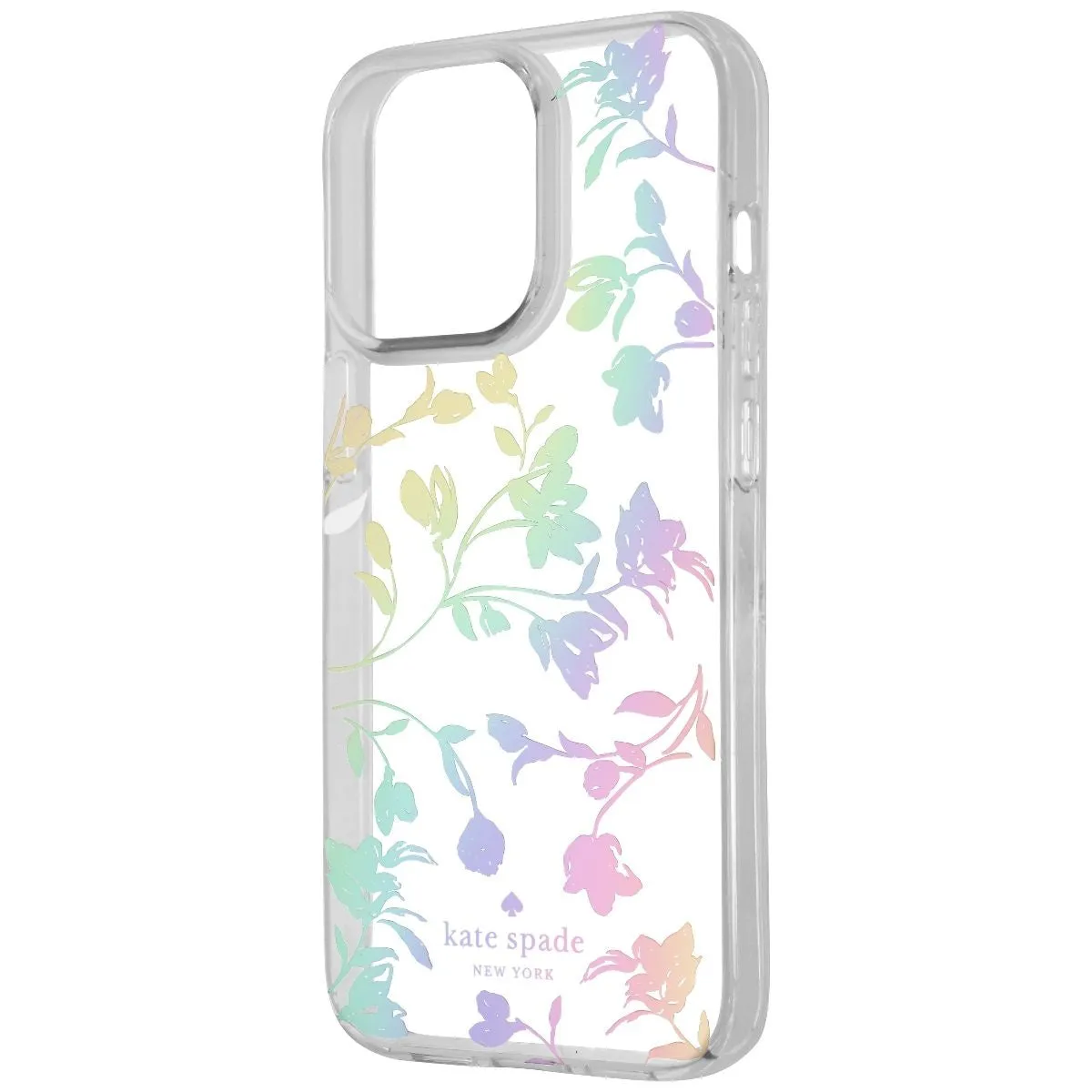 Kate Spade New York Hardshell Case for iPhone 13 Pro - Clear / Iridescent Floral