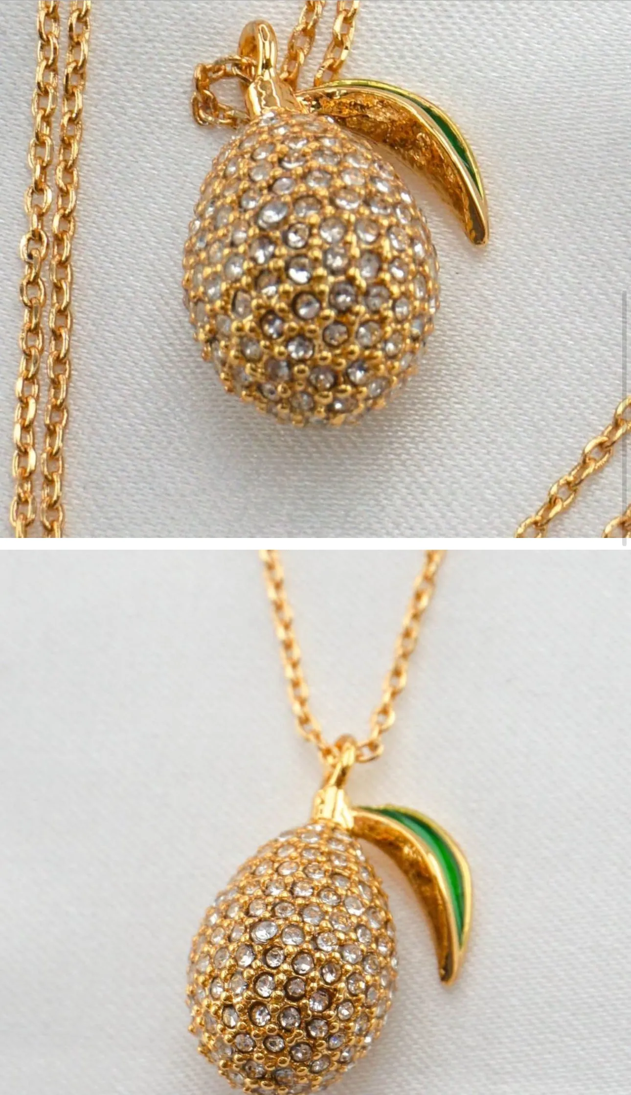 Kate Spade Picnic Perfect Lemon Necklace (NEW)