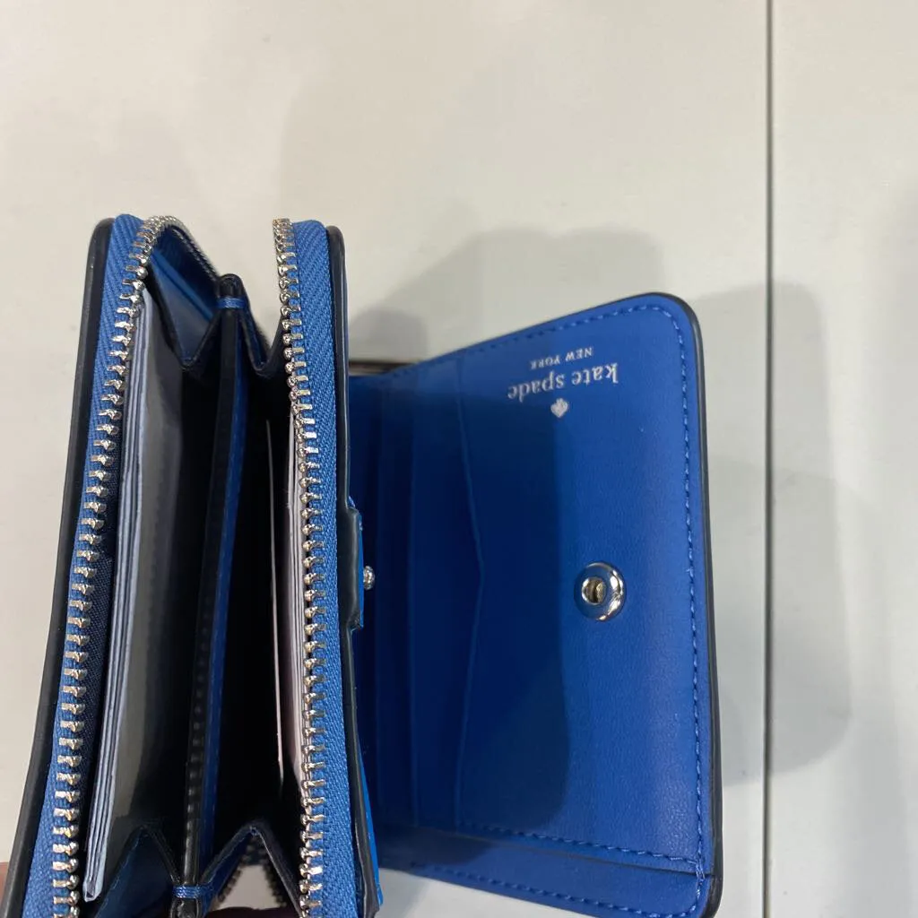 Kate Spade polar bear small wallet NWT