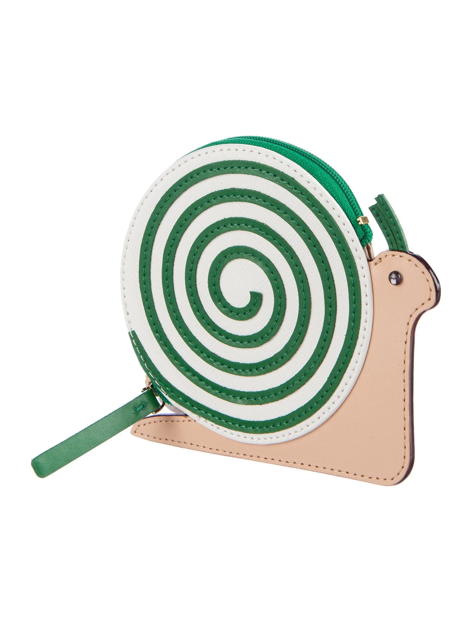 Kate Spade turn over a new leaf snail coin purse