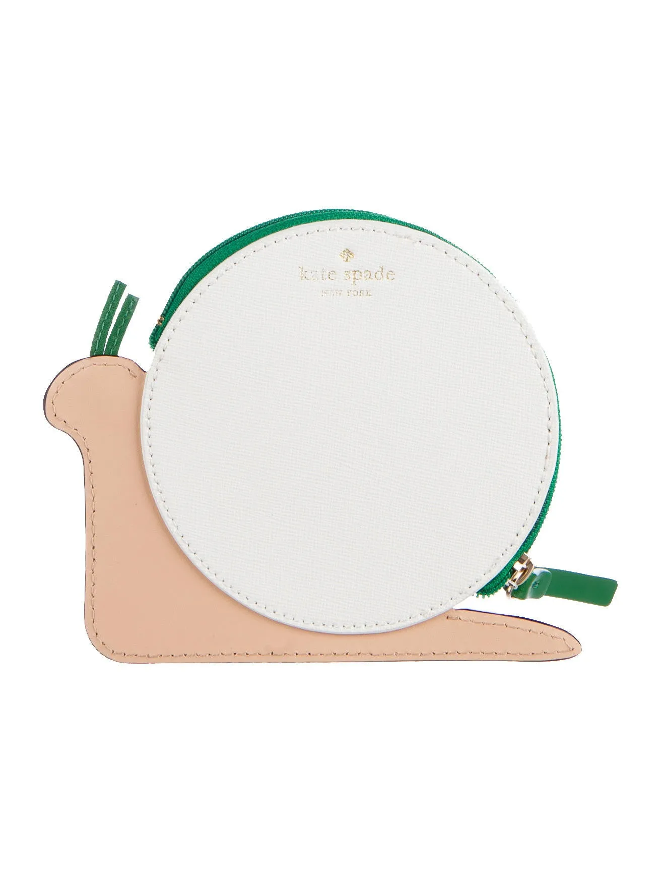 Kate Spade turn over a new leaf snail coin purse