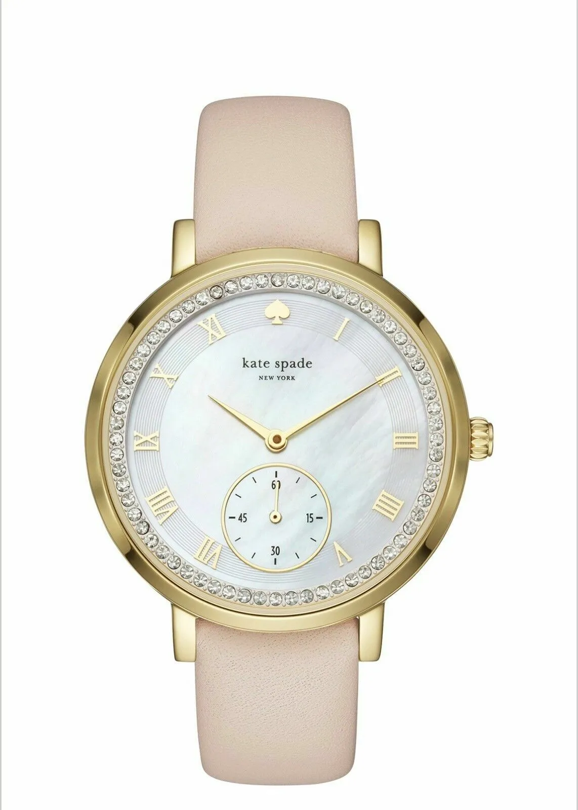 Kate Spade Women's Monterey Vachetta Leather Strap Watch 38mm KSW1293