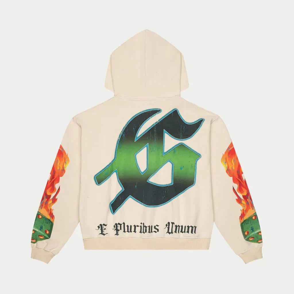 L-A-G Hoodie (Bone Wash) - GLAGHDDBNEWSH