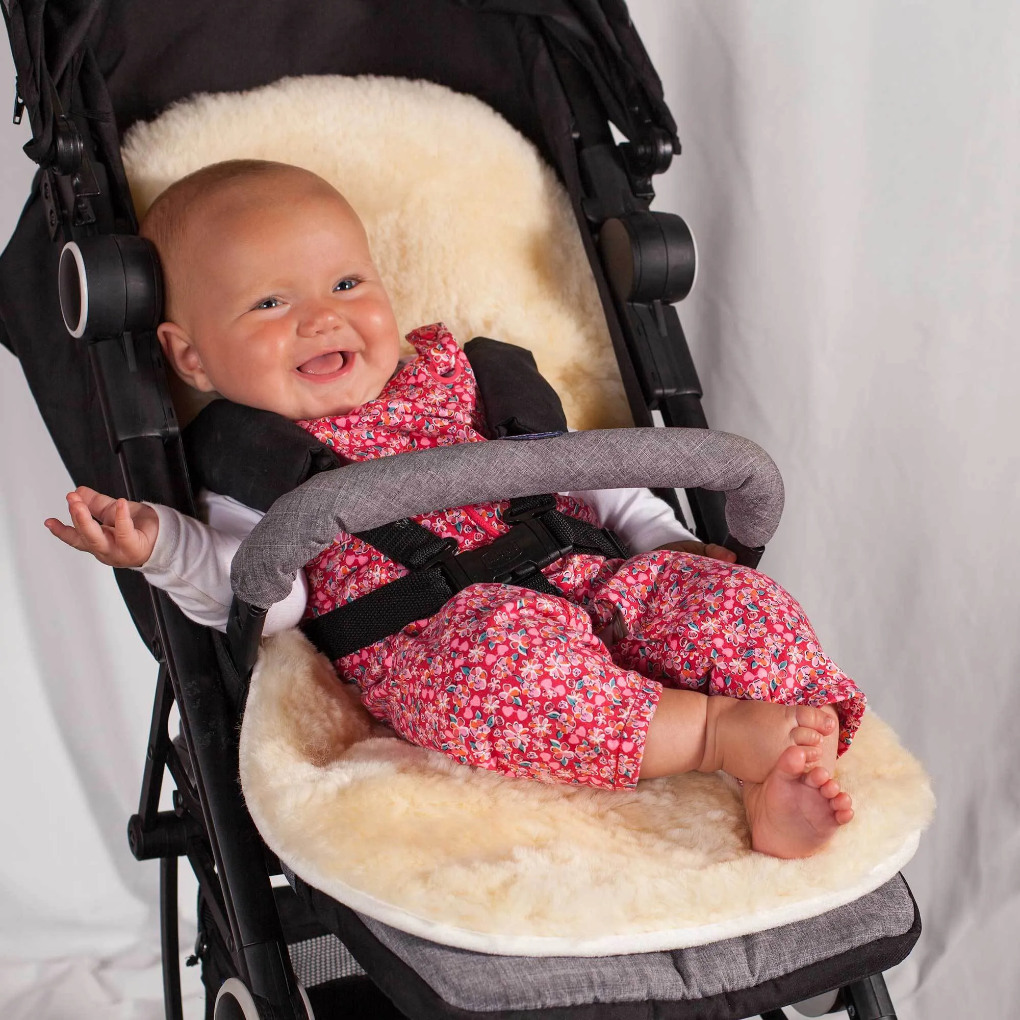 Large Sheepskin Pram Liner