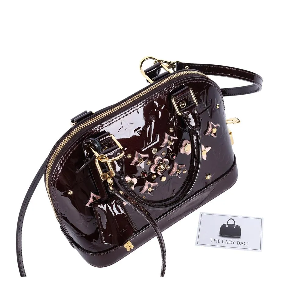 Limited Edition Alma BB Leather Satchel Shoulder Bag
