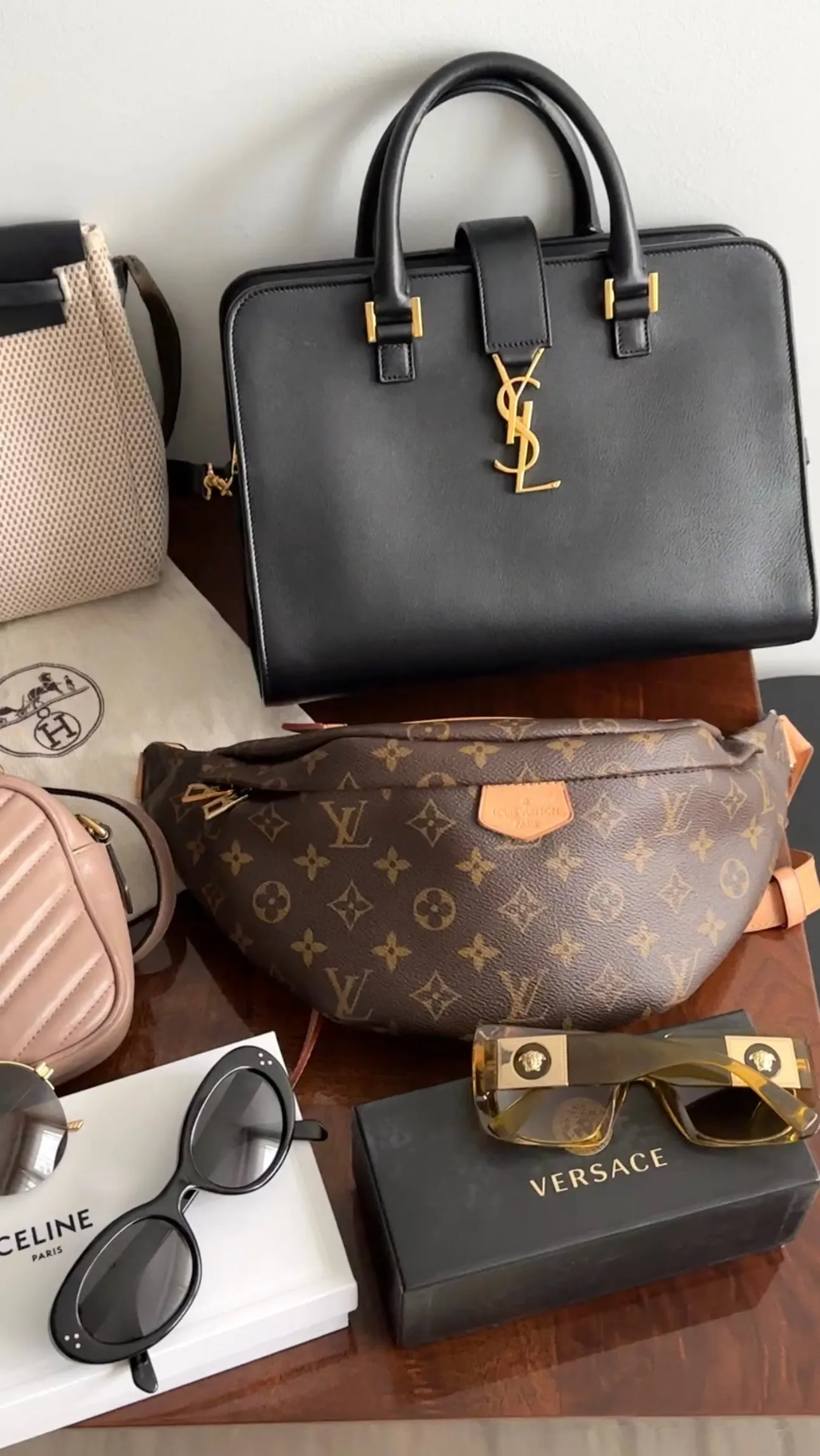 Louis Vuitton Monogram Canvas Bum Bag Waist Bag