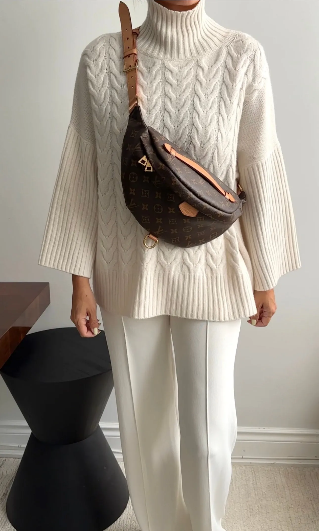 Louis Vuitton Monogram Canvas Bum Bag Waist Bag